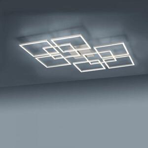 Paul Neuhaus Stropní LED svítidlo Q-INIGO, 66W, 78x78 cm, ZigBee, CCT 2700- 5000K