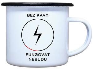 Plecháček Bez kávy nebudu fungovat Objem: 330 ml