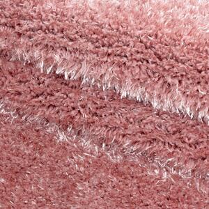 Ayyildiz Kusový koberec BRILLIANT 4200, kulatý, Růžová Rozměr koberce: 80 cm KRUH