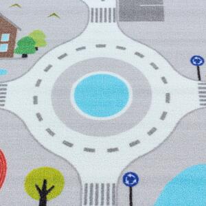 Ayyildiz Dětský kusový koberec PLAY 2902, Šedá Rozměr koberce: 100 x 150 cm