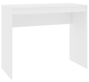 Psací stůl bílý 90 x 40 x 72 cm kompozitní dřevo