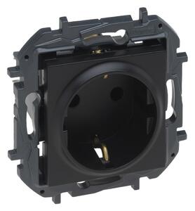 Legrand - Zásuvka domovní SCHUKO 250V/16A NILOE STEP černá