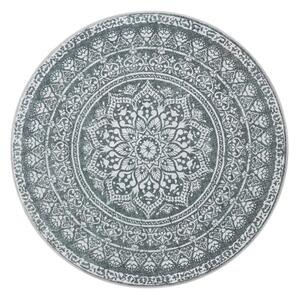 Koberec Boho-Stil antracitový kruh