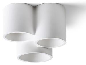 GINA III stropní sádrová 230V LED GU10 3x5W - RED - DESIGN RENDL