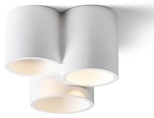 GINA III stropní sádrová 230V LED GU10 3x5W - RED - DESIGN RENDL
