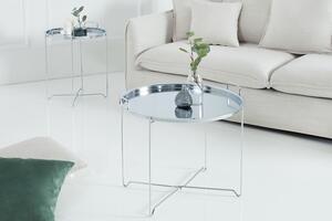 Stříbrný konferenční stolek Marrakesch Ø 56 cm »