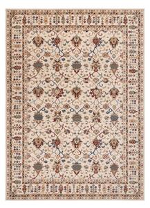 Koberec NAIN Ornament, rám 1028/51053 béžový / bordó / modrý