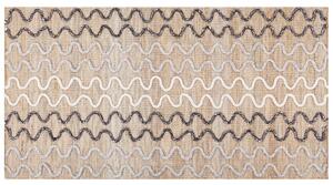 Jutový koberec 80 x 150 cm béžový SOGUT