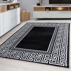 Ayyildiz Kusový koberec PARMA 9340, Černá Rozměr koberce: 140 x 200 cm
