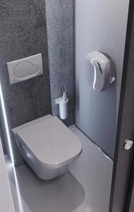 MARPLAST, SKIN zásobník na toaletní papír do Ø 24cm, ABS, černá, A90723BM