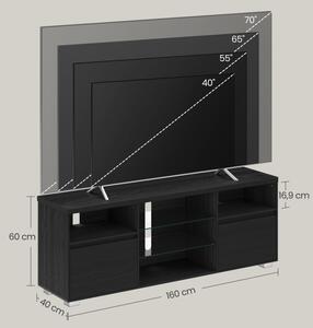Stolek pod televizor s LED osvětlením LTV331T21