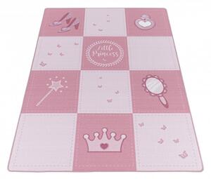 Ayyildiz Dětský kusový koberec PLAY 2905, Růžová Rozměr koberce: 100 x 150 cm