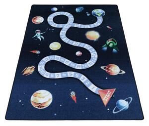 Ayyildiz Dětský kusový koberec PLAY 2910, Modrá Rozměr koberce: 80 x 120 cm