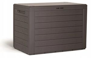 Zahradní truhla Prosperplast WoodeBox 190 l hnědá