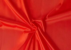VÝPRODEJ - Saténové prostěradlo LUXURY COLLECTION červené - 90/200/15 cm (poslední 1 kus !!!)