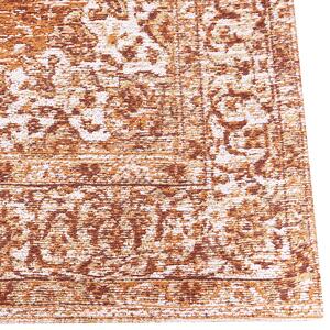 Bavlněný koberec 200 x 300 cm oranžový HAYAT