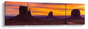 Obraz - Monument Valley v Arizoně (170x50 cm)