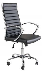 Noble Home Černá kancelářská židle Big Deal 107-117 cm
