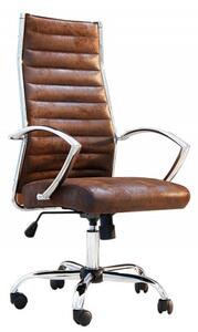 Kancelářská židle BIG DEAL antik hnědá mikrovlákno Nábytek | Kancelářský nábytek | Židle