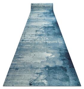 Protiskluzový běhoun DIGITAL - CONCRETE Beton, modrý
