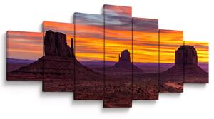 Obraz - Monument Valley v Arizoně (210x100 cm)