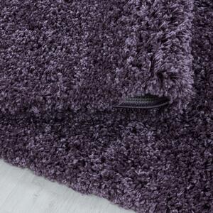 Ayyildiz Kusový koberec SYDNEY 3000, kulatý, Violet Rozměr koberce: 80 cm KRUH