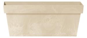 PROSPERPLAST Truhlík CUBE CASE BETON EFFECT pískový 40cm