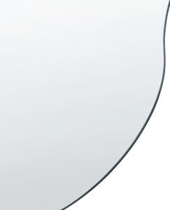 Nástěnné zrcadlo 33 x 80 cm stříbrné AUXERRE