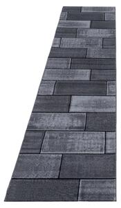 Ayyildiz Kusový koberec PLUS 8007, Černá Rozměr koberce: 120 x 170 cm
