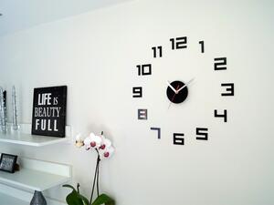 Moderní nástěnné hodiny DIGIT (nalepovací hodiny na stěnu)