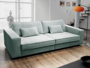 POHOVKA BIG SOFA, plast, textil, kompozitní dřevo, mátově zelená Livetastic - Pohovky, Online Only