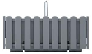 Závěsný truhlík - BOARDEE Fencycase W, 38x18 cm Barva: šedá