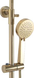 Sprchový set s termostatem Rea PAROT BRUSHED GOLD