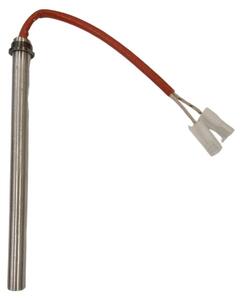 Zapalovací svíčka s konektorem Faston pro peletové kamna, průměr 12,5 mm, délka 170 mm, 350 W