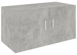 Nástěnná skříňka betonově šedá 80 x 39 x 40 cm dřevotříska
