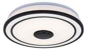 Rabalux 71030 Nikolaus LED Stropní svítidlo s ovladačem | RGB | Variabilní | Stmívatelné | 24W | Bílá | Černá - r-71030