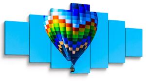 Obraz - Horkovzdušný balon (210x100 cm)