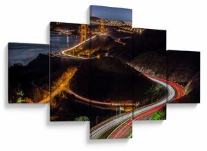 Obraz - Golden Gate Bridge (125x70 cm)