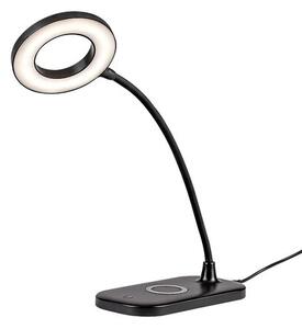 Rabalux 74013 Hardin LED Moderní stolní lampička | Variabilní | Stmívatelné | 5W | Bílá | Černá - r-74013