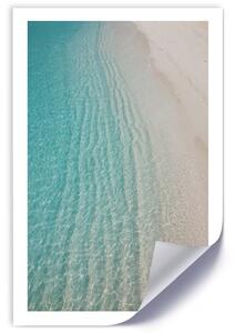 Plakát Mořské pobřeží v létě Barva rámu: Bez rámu, Rozměry: 30 x 45 cm