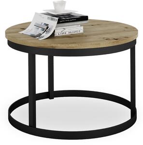 ADRK Konferenční stolek RINEN B-A 55, dub artisan/černá