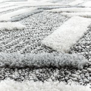 Ayyildiz Kusový koberec PISA 4705, Šedá Rozměr koberce: 80 x 150 cm