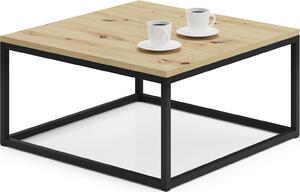 ADRK Konferenční stolek BELTEN B-A 65, dub artisan/černá