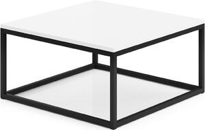 ADRK Konferenční stolek BELTEN B-W 65, bílá/černá