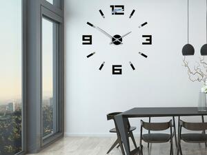 Moderní nástěnné hodiny BLINK (nalepovací hodiny na stěnu)