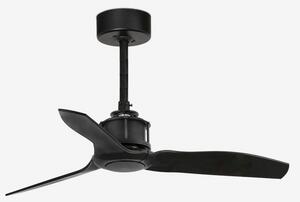 JUST FAN XS, černá, stropní ventilátor s DC motorem 81cm - FARO