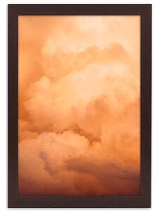 Plakát Mraky při západu slunce Barva rámu: Bez rámu, Velikost: 20 x 30 cm