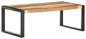 Konferenční stolek 110x60x40 cm dřevo s sheeshamovým povrchem