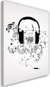Obraz na plátně Poznámky ze sluchátek - Cornel Vlad Rozměry: 40 x 60 cm