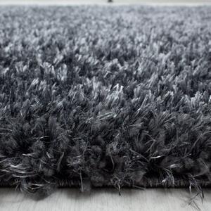 Ayyildiz Kusový koberec BRILLIANT 4200, kulatý, Šedá Rozměr koberce: 80 cm KRUH